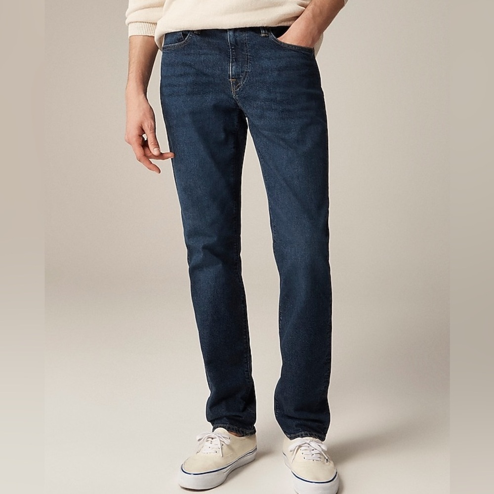 J.CREW | Men’s Jeans 484 Slim-fit Denim - Dark Wash 34 / 32